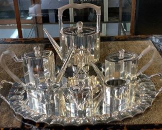 MCM sterling silver Coffee-tea set