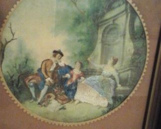 Print with needlepoint