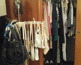 vintage and newer purses