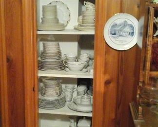 Various china sets