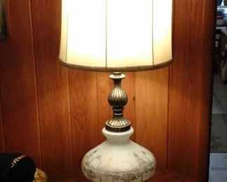 Hollywood Regency style lamps