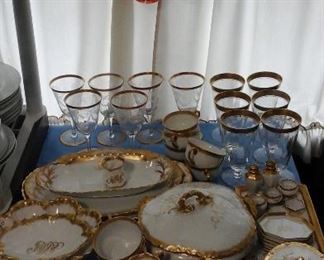 Crystal and china