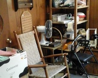 Material, porch rocker, walker