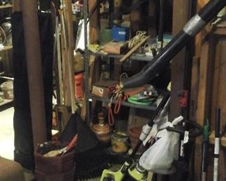 Blowers, hardware, hand tools and miscellaneous