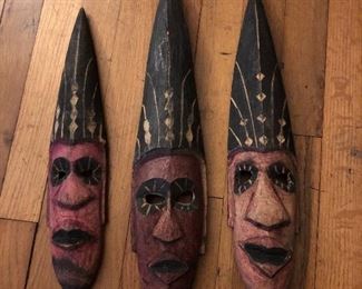 Tribal Decrotive Masks 