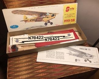 Various Vintage Model Plane Kits 