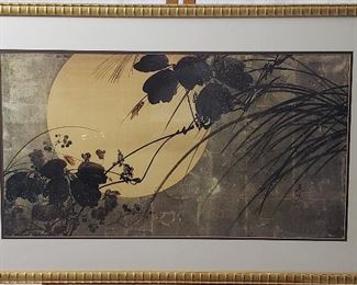 Oriental Sign In Plate Print