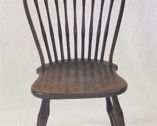 Windsor High Back Spindle Back Wooden Chair