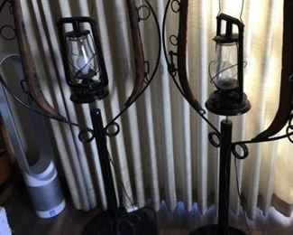 iron western lamps