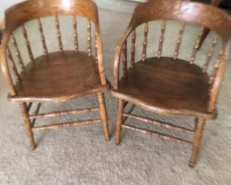 oak side chairs