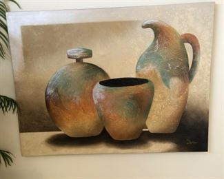 Very large southwestern painting