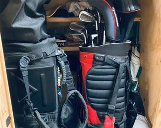 Women and men golf clubs