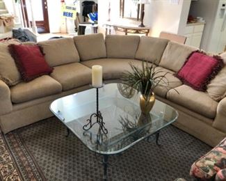 Large curved sectional