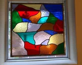 Colorful stained glass