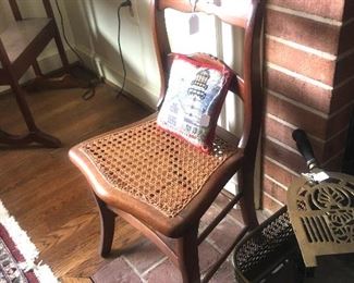 Pair/antique child’s chair