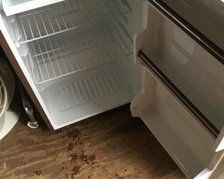 The inside of refrigerator.