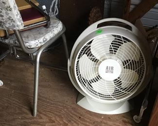 Fan, also has tall floor fan.