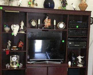 One of the cherry entertainment centers.