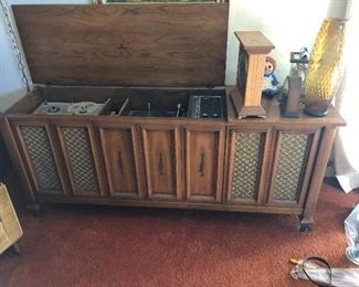 Grundig record cabinet
