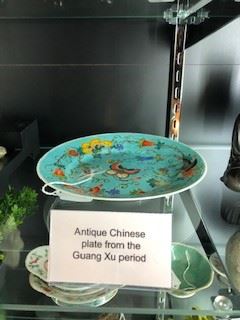 Antique Chinese plate