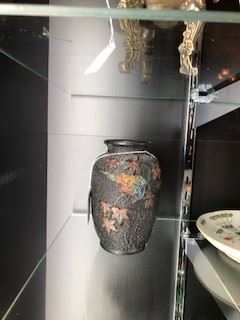 Vintage carved vase