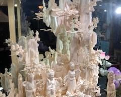 Magnificent bone carving