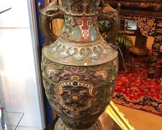 Vintage Japanese large urn