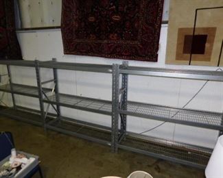 Storage shelves