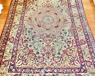 Lavar Kerman Handwoven rug.  6'2" x 4'