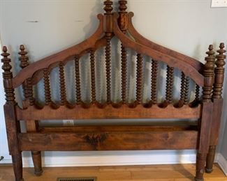 Beautiful antique Russian bed