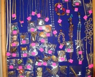 Jewelry, Necklaces, Bracelets, Cuff Links, Tie Tacks, Rings, etc.