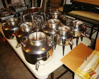 Commercial Restaurant Equipment & Items including stainless steel pots & bowls