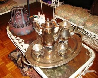 Silver Plated Serving Set