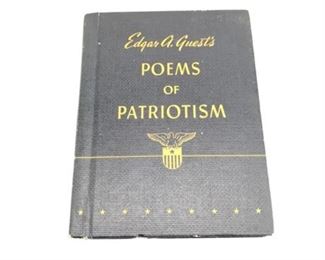 Lot 330
Poems of Patriotism By Edgar Guest