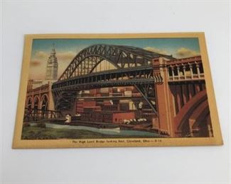 Lot 348
Antique The High Level Bridge Post Card Cleveland Ohio