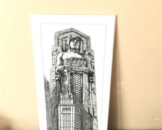 Lot 407
Gerry Shamray Print Drawn Guardian Of Industry