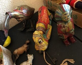 1939 Pluto, 1920 Goose, Indian Chief-in working condition