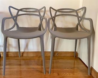 Masters Chairs by Kartell designed by Starck + Quitllet (set of 2)