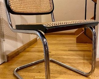 1920s Cesca GFM Early Thonet B32 Chair (2) with a third that needs repair.