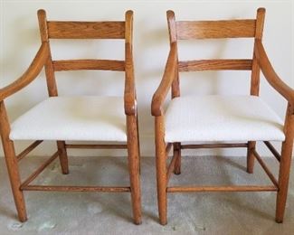 Two mid-century chairs. Sold separately.