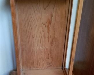 Religious display case with money slot