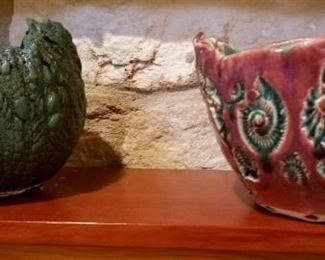 One of a kind pottery