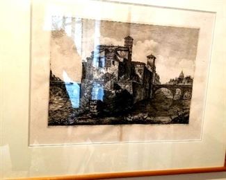 Italian print maker, Rossini
