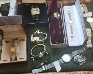 Vintage men's and women's watches