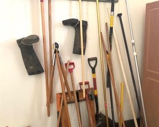 lawn and garden tools