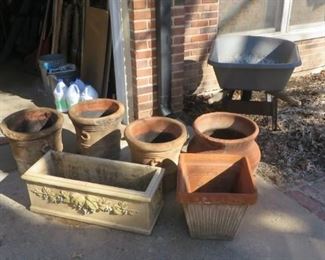 Large Clay Pots