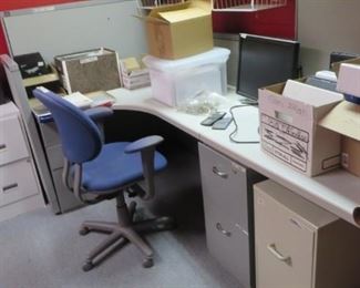 Office Supplies, and Complete Office Station, File cabinets