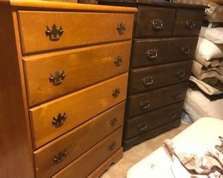 Black and Tan Dressers