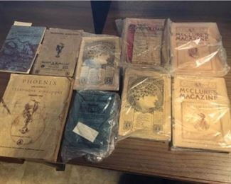 Books from the Late 1800s and Early 1900s