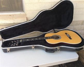 Ruben Lumanog Guitar and Case